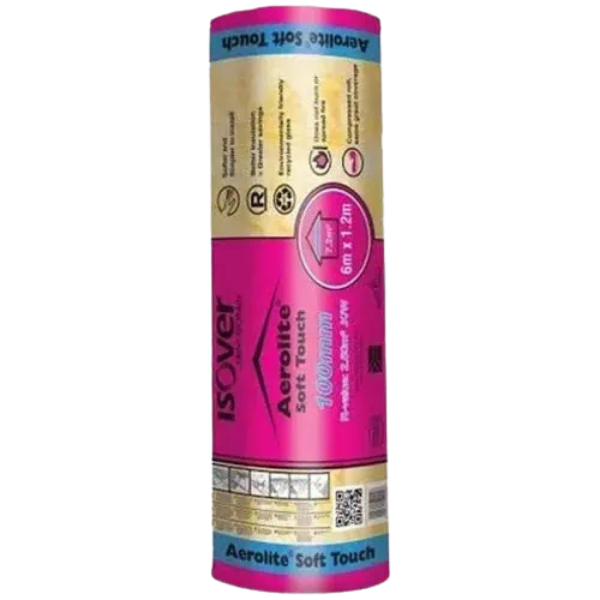 100mm Aerolite Soft Touch ceiling insulation roll