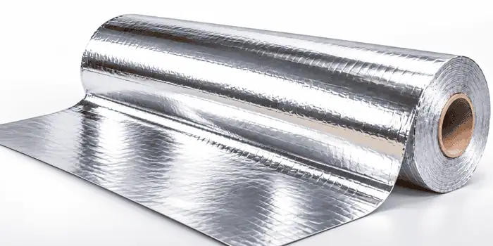 Sisalation reflective foil insulation for roofs and metal roofing systems