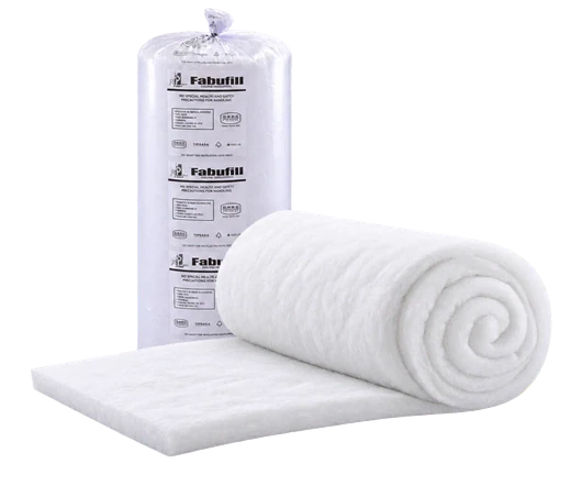 Fabufill polyester insulation rolls