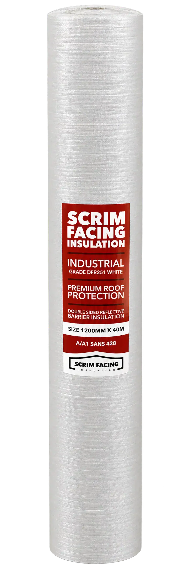 Scrim Facing White radiant barrier roof insulation roll